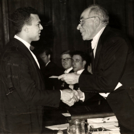 Sami at Trinity College Dublin in 1961