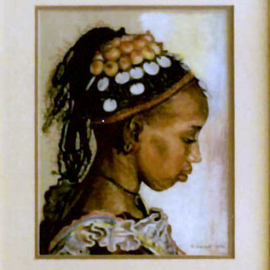 A pastel drawing by Sami